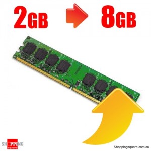 Upgrade Ram from 2GB to 8GB (For Desktop Bundle Only)