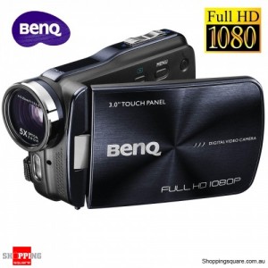 BenQ M23 Digital Video Camera Full HD 1080p Camcorder with Night Vision, 5x Optical Zoom