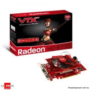 VTX 3D Radeon HD 6770 1GB Video card