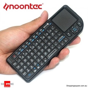 Noontec M100 Mini Wireless Multimedia Remote Control Keyboard, with Touchpad