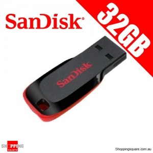 SanDisk Cruzer Blade 32GB USB Flash Drive Memory