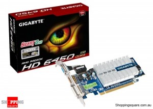 Gigabyte HD 6450 1GB Video Card, HDMI, DVI