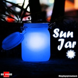 Solar Sun Jar Powered Lamp