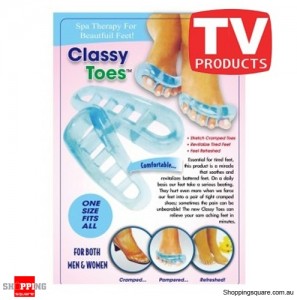 Classy Toes- The Cramped Toe Stretcher and Tired Feet Revitalizer