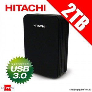 Hitachi 2TB Tuoro Desktop Pro USB 3.0 External Hard Drive