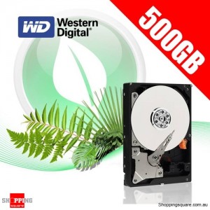 Western Digital 500GB Caviar Green Hard Drive 500GB Intellipower SATA3 64MB Cache 