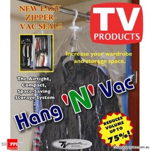 Hang 'N' Vac- Airtight Compact Storage Bag