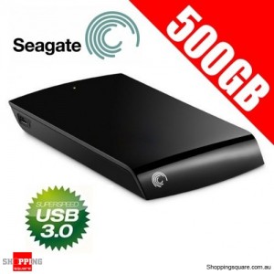 Seagate Expansion Portable 500GB USB 3.0 2.5" Hard Disk Drive STAX500302