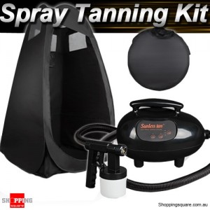 Sunless Spray Tan Tanning Gun Machine Kit HVLP 550W