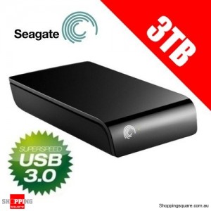 Seagate Expansion 3 TB USB 3.0 Desktop External Hard Drive STAY3000302