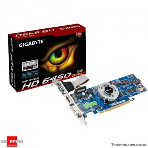 Gigabyte R645-1GI HD645 Video Card,625Mhz,1GB,DDR3,PCIE2.1,LP,HDMI,DVI-D,D-SUB
