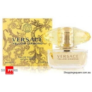 Yellow Diamond By Versace 50ml EDT SP For Women Perfume 