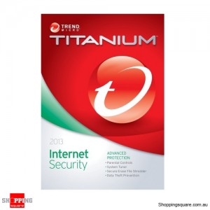 Trend Micro Titanium Internet Security for PC 2013 3 User 12months OEM