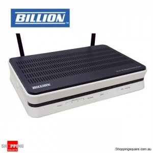 BILLION BIPAC 7800NXL Billion ADSL2+ W/less 11n 4 Giga Port Modem/Router/WAN/USB w/SPI/QoS