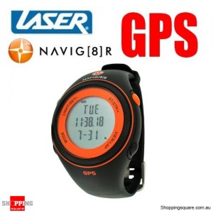 Laser Navig8r S20 Sports Watch GPS Tracking - Orange