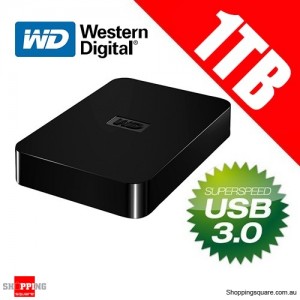 Western Digital 1TB Elements SE Portable Hard Drive USB 3.0, WDBPCK0010BBK