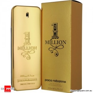 1 Million 200ml EDT SP Men Perfume By PACO RABANNE