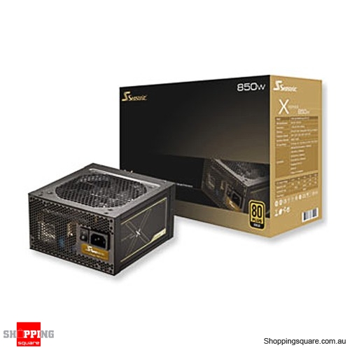 Seasonic X850 X-series 80Plus GOLD, Fully Modular Power Supply 