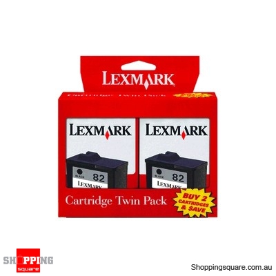 Lexmark 82 Black Twin set