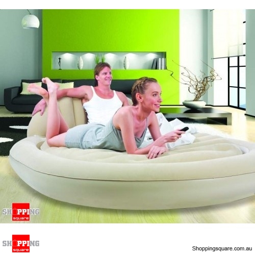 Bestway Comfort Quest Royal Round Inflatable Mattress/Air Bed