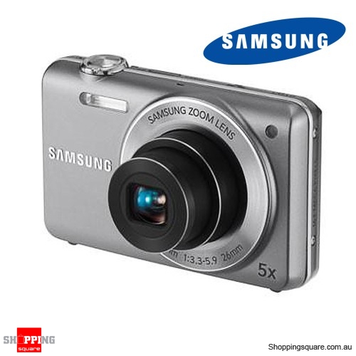 Samsung ST93 Slim Digital Camera, 5X, 16.1M, 2.7"230KLCD, 26MM, 720p 30fps movie, Silver 