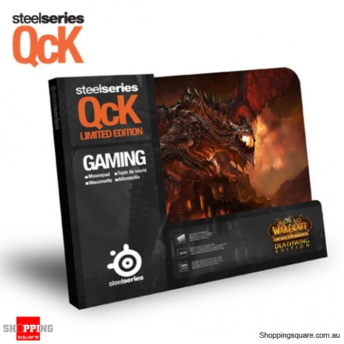 Steel Series QcK mousepad- - Cataclysm DeathWing LE - CLOTH/320x270x2mm 