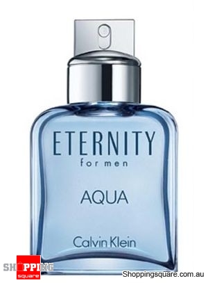 Eternity Aqua 100ml EDT Spray by Calvin Klein For Men Perfume 