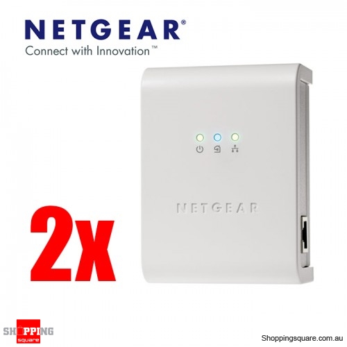 Netgear XETB1001 Powerline Network Adapter Kit (Twin Pack)