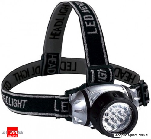 21 LED Ultra Bright Headlamp 4 Mode LED Flishlight Camping Light