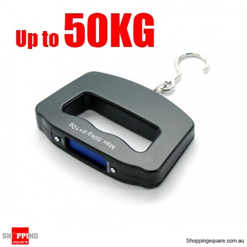 Electronic Portable Digital Luggage Scale Travel 50 KG