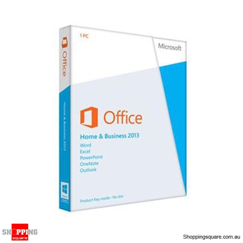 Microsoft office Home and Business 2013 32/64 bit 1 user