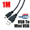 USB to Mini USB Charging data Cable 1 Metre