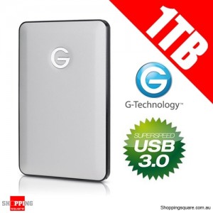 G-Tech 1TB G-Drive Mobile Portable Hard Disk Drive - USB 3.0
