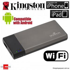 Kingston MobileLite MLW221 Wireless Drive for iPhone, iPad and Android SmartPhone Tablet Device