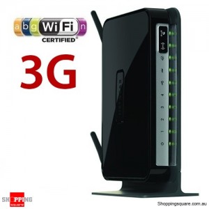 NETGEAR DGN2200M N300 3G Mobile Broadband Wireless ADSL2+ Modem Router