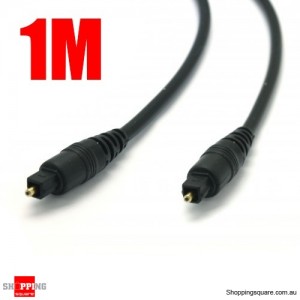 1M Optical Fiber Optic Toslink Digital Audio Cable 3FT