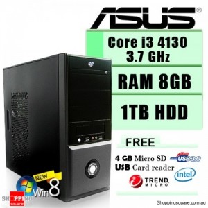 Asus Power PHPC Core I3 3.7Ghz Complete Soho System Desktop PC