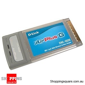 D-Link Wireless-G CardBus Notebook Adapter DWL-G630 