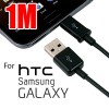 1m USB to Micro USB Charging Data Cable for Samsung Galaxy, HTC , MP3, MP4