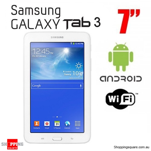 Samsung Galaxy Tab 3 8GB T110 Android Tablet PC White