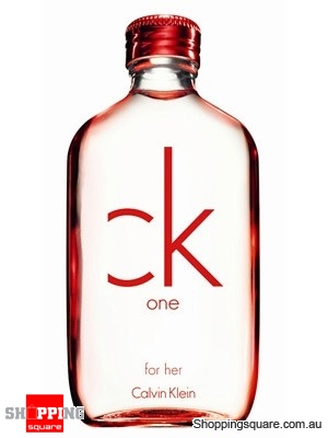 CK One Red Edition 100ml EDT by Calvin Klein For Women Perfume