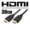 30CM OD4.2 Male HDMI to Male V1.3 HDMI Cable