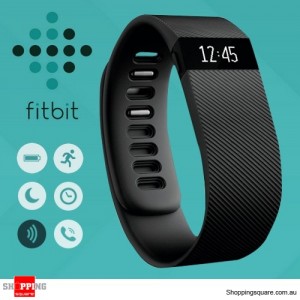 Fitbit Charge Activity + Sleep Wrist Monitor Small - Black