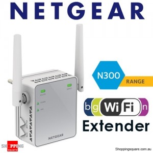 NETGEAR EX2700 N300 WiFi Range Extender - Essentials Edition