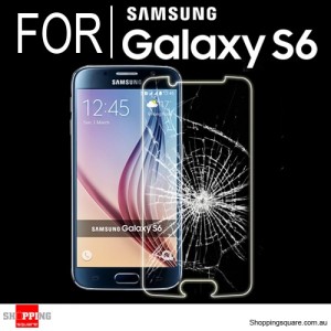 For Samsung Galaxy S6 Premium Real Tempered Glass Film Screen Protector