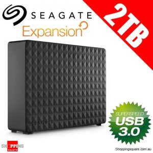 Seagate 2015 Expansion 2 TB USB 3.0 Desktop External Hard Drive STEB2000300