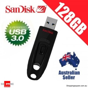 SanDisk Ultra 128GB USB 3.0 Flash Drive Memory Stick Pendrive Up to 100MB/s