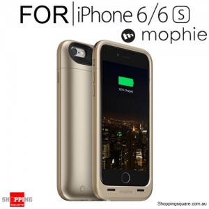 mophie Juice Pack Plus Power Case 3300mAh Gold Colour for IPhone 6/6S