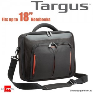 Targus 17-18.2 inch Classic+ Clamshell Case with File Section Black Colour