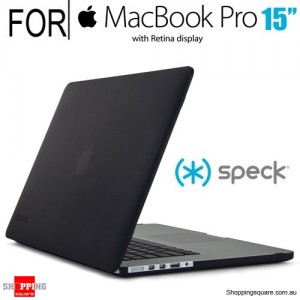 Speck Seethru Satin Case Black Colour for Apple MacBook Pro with Retina Display 15 Inch